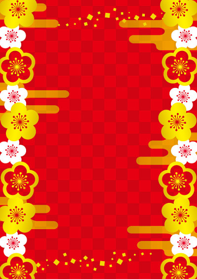 Japanese style background with checkered pattern a