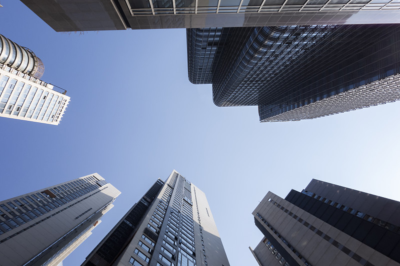 城市中的商业建筑