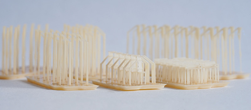 3 d树脂打印。船舶模型设备的要素