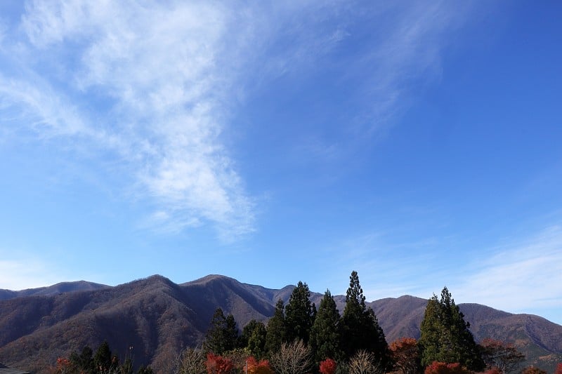 日本秩父的秋天