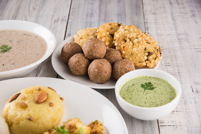 印度的禁食食谱，mahashivratri食品，navratri食品，vrat食品