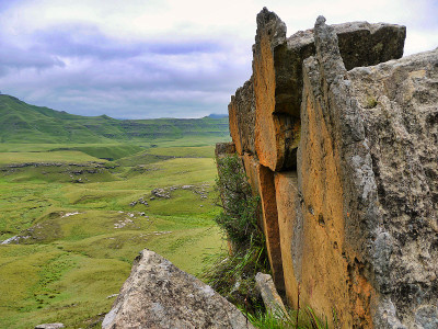 ukhahlamba-drakensberg公园-南非