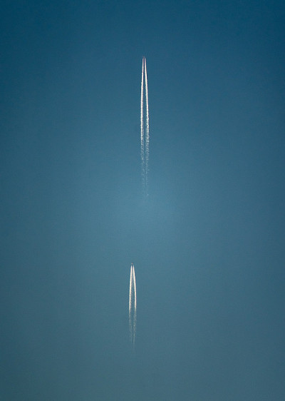 空中的飞机