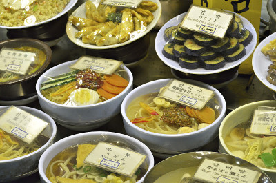 韩国首尔的南大门市场
