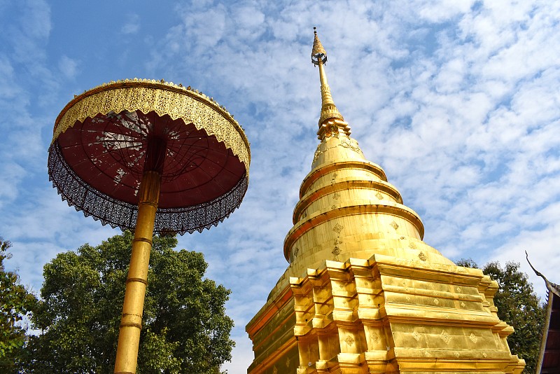 Wat Phra That Si Chom Thong Worawihan。