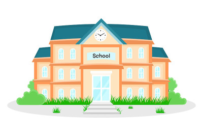 School building.