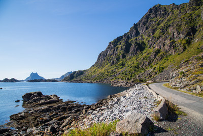 挪威罗浮敦山景城