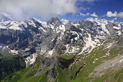 位于斯尔索恩峰地区的阿尔卑斯山