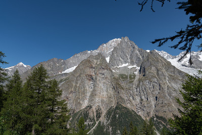 奥斯塔山谷，意大利白朗峰山丘