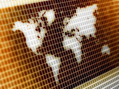 在屏幕上绘制地图。