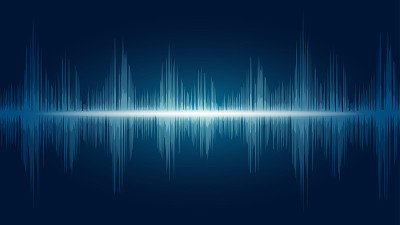 线声波抽象背景