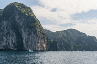 位于亚洲泰国的皮皮岛
