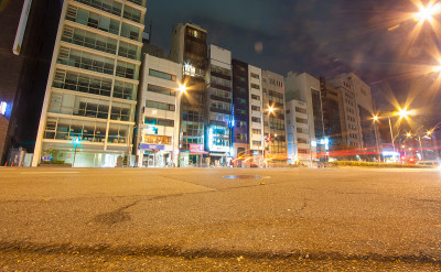 东京的城市灯光