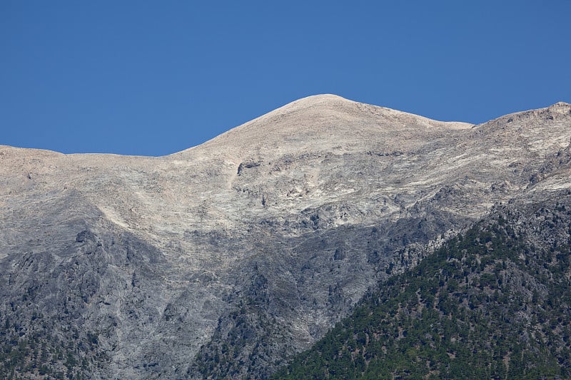 Sfakia，所谓的白色山脉