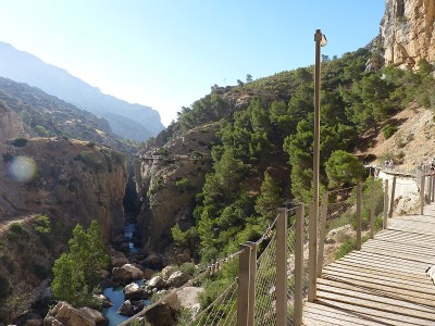 马拉加省乔罗峡谷的皇家步道 (El Caminito del Rey)