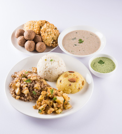 印度的禁食食谱，mahashivratri食品，navratri食品，vrat食品