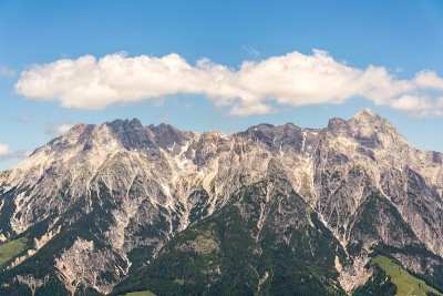 Leoganger Steinberge山，最高的伯恩霍恩，阿尔卑斯山，奥地利