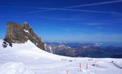 滑雪雪山公园
