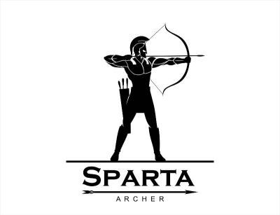 archery, sparta archer in black