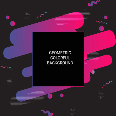 Geometric Abstract Colorful Background