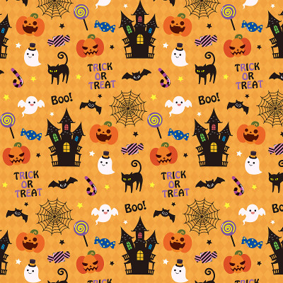 Halloween pattern design