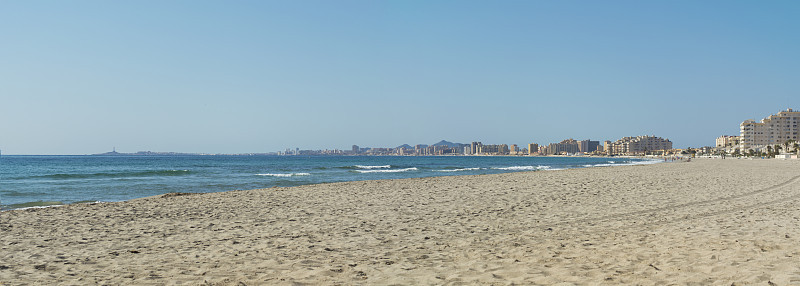 沙滩- La Manga del Mar Menor，西班牙