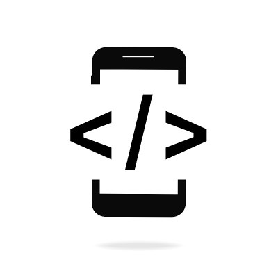 HTML代码。手机上的网页开发，代码，html, java脚本。用智能手机编程html。