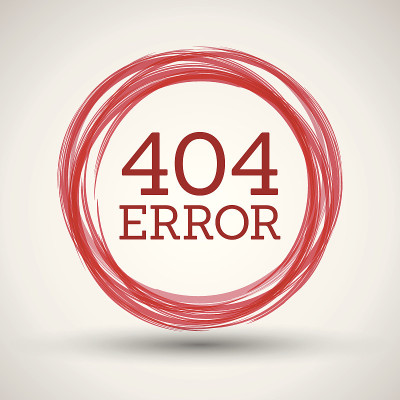 红色404错误