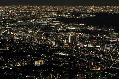 日本神户1000万美元的夜景