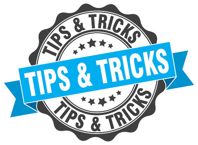 Tips & tricks邮票。的迹象。密封