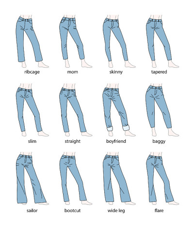 Jeans vector illustration