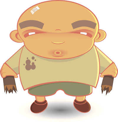 欺负的男孩