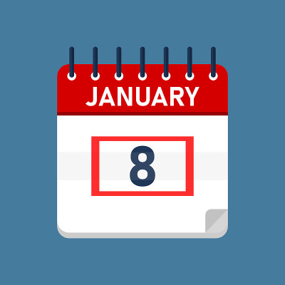 1月8日日历