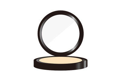 Women's cosmetics. Illustration of foundation.