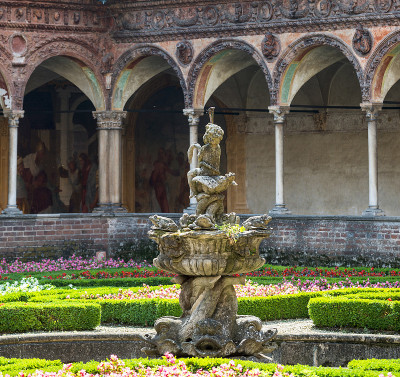 帕维亚的Certosa，修道院