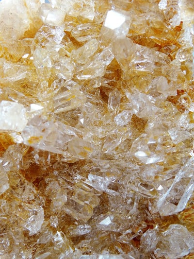 黄水晶晶洞地质晶体