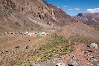 阿空加瓜山。南美洲最高的山峰