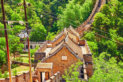 中国长城，“米里峪”段。
