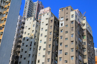 香港的住宅楼宇