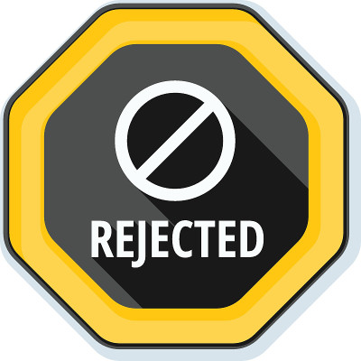 Rjected迹象说明