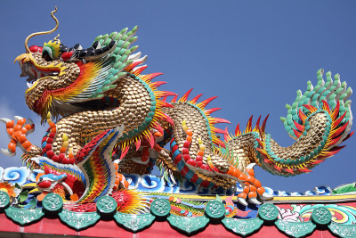 龙的雕像