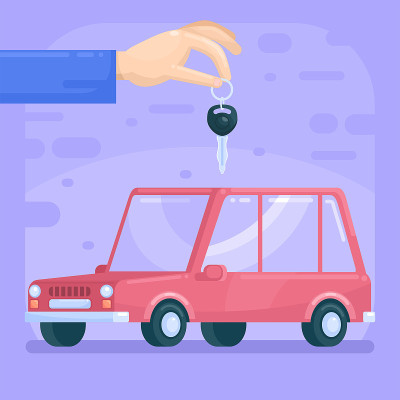汽车经销商，购买或租赁汽车