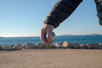 Petanque，传统的法国球类游戏