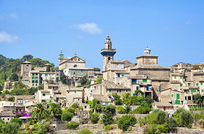 马略卡岛的山村Valldemosa