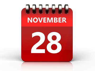 11月28日日历