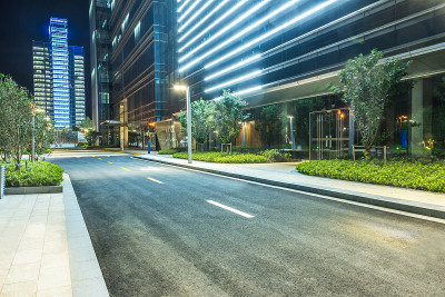 干净的柏油路