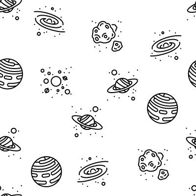 星系空间矢量无缝模式
