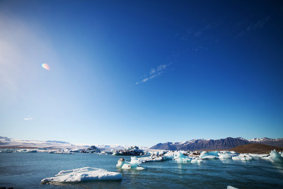冰山泻湖，Jokulsarlon湖，冰岛