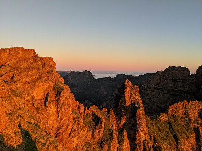 Pico do Arieiro的日出