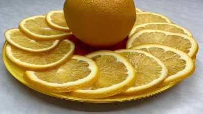 橙子切块